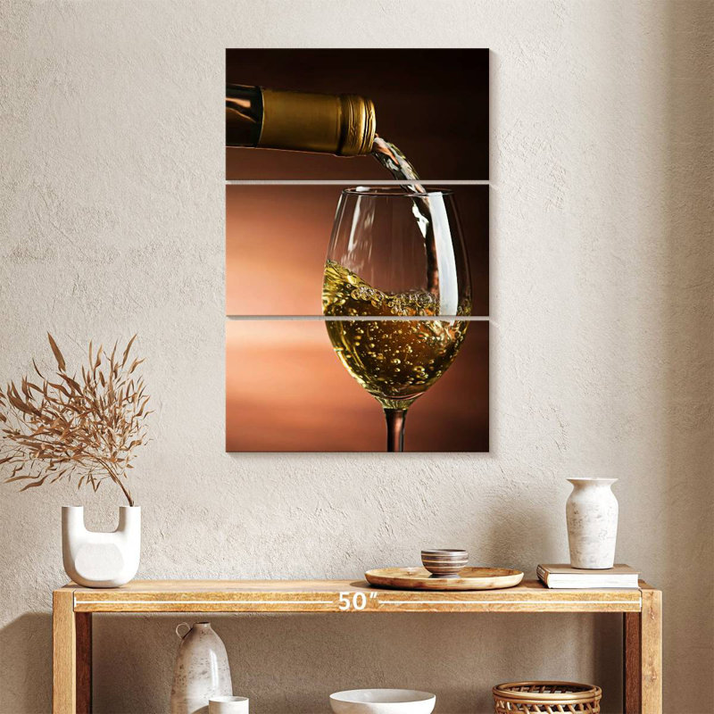 Yarlin White Wine Serving, 38" H x 24" W