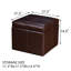 Repose-pieds avec rangement Hanscom-30592390