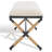 Bolivia Linen Upholstered Bench-1326557048