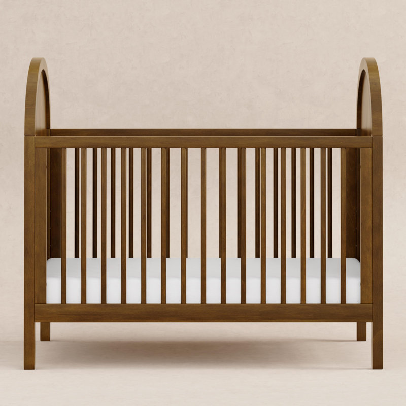 Bondi Cane 3-in-1 Convertible Crib, Natural Walnut