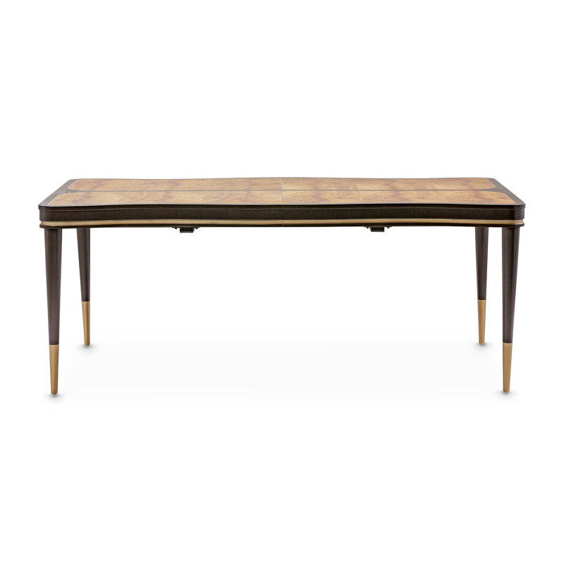Malibu Crest Mahogany Wood Dining Table
