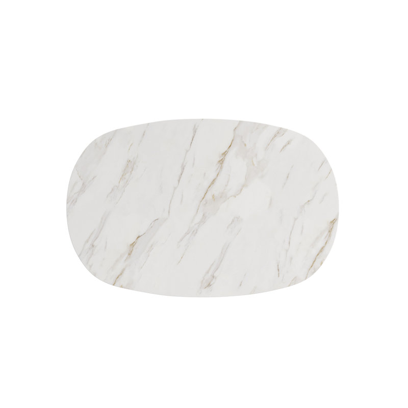 Verge Marble End Table