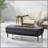 Rectangular Steel Propane Fire Pit Table 40000 BTU For Outdoor Patio Garden Backyard