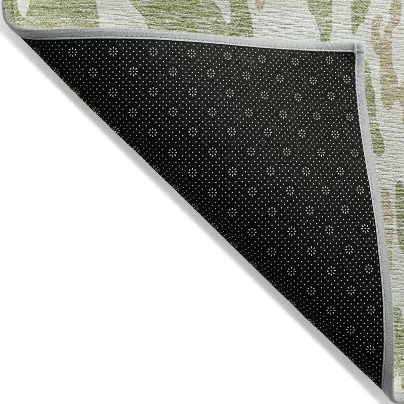 Tapis intérieur lavable abstrait 5 pi x 8 pi