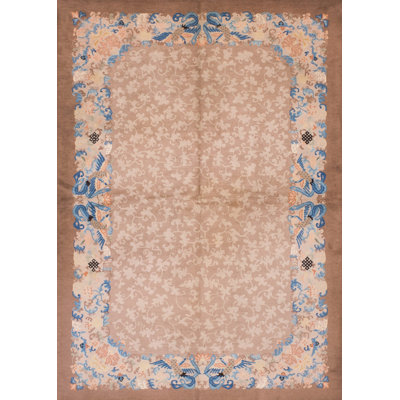 Tapis motif oiseau de paradis chinois