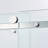 56-60"W X 75"H Frame Single Sliding Shower Door, 304 Stainless Steel In Brushed Nickel, 5/16" (8Mm) Thick SGCC Tempered Clear Glass-122520474-122520473