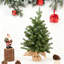 Christmas Tree with String Lights