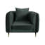 Fauteuil en velours l 32 po Meryem-1557217689