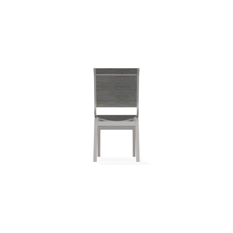 Aruba II Outdoor Dining Chair, Brooks, Warm Gray