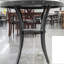 Table de salle à manger ronde en bois 1pc