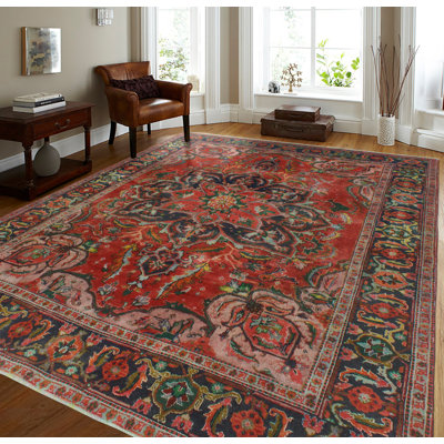 Fine Vintage Kolten Red Rug