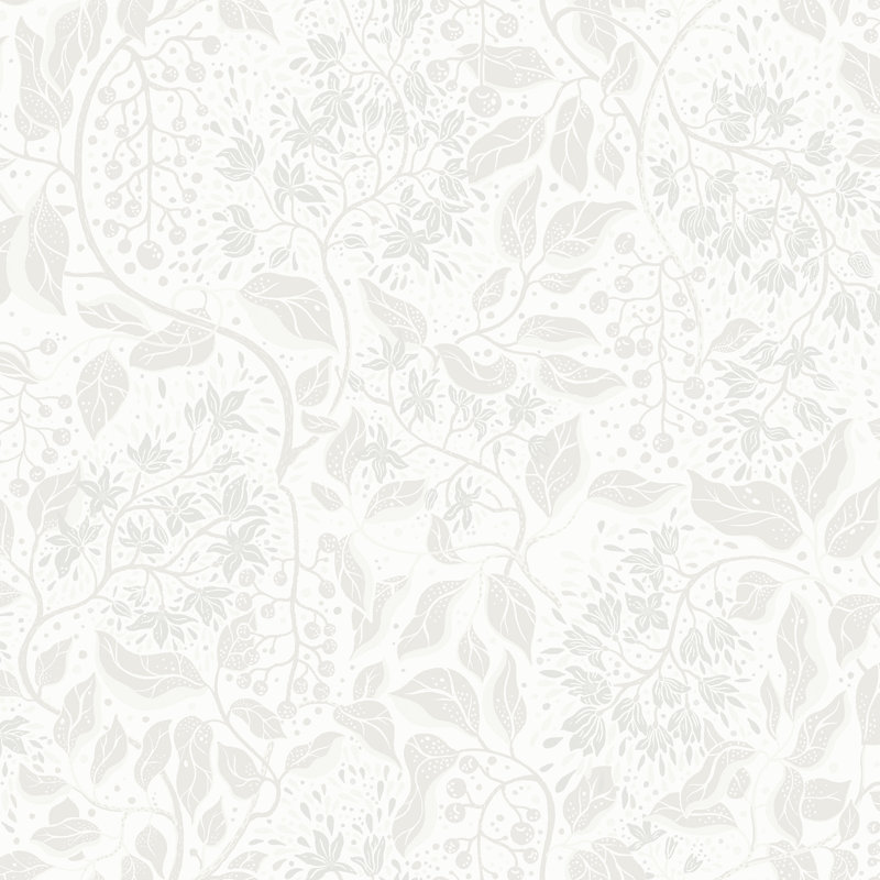 Fagring Matte Wallpaper Roll, White