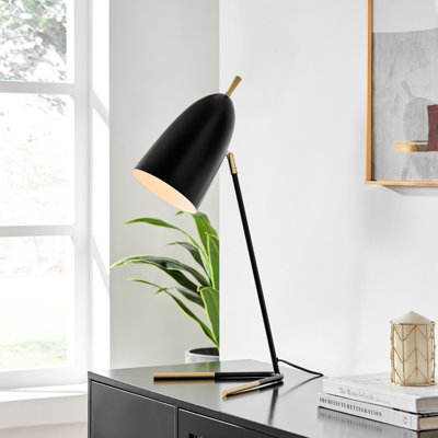 Lampe de bureau en métal