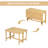 Farmhouse Wood Extendable Dining Table with Drop Leaf for Small Places-1198394176
