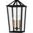 Robil 3-Light Matte Black Outdoor Hanging Lantern