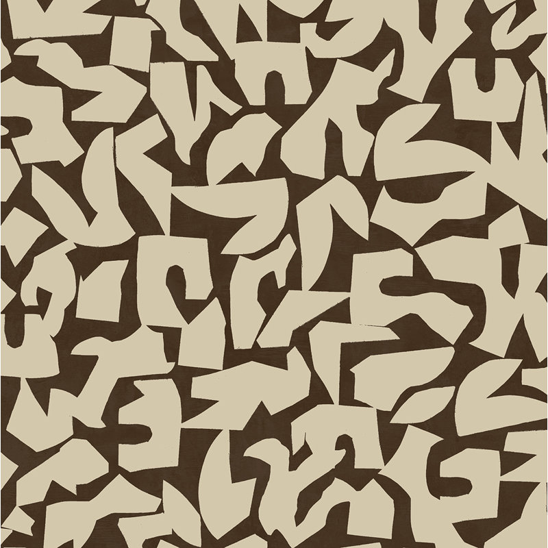 Papier peint adhésif Stacy Garcia Home, Brun