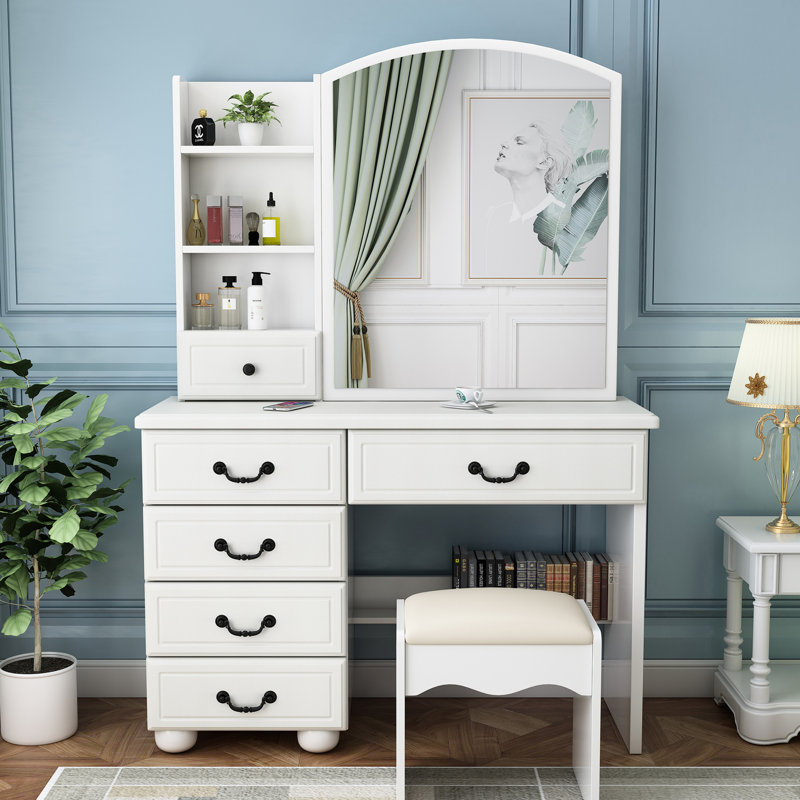 Meuble-lavabo moderne avec lumières et miroir