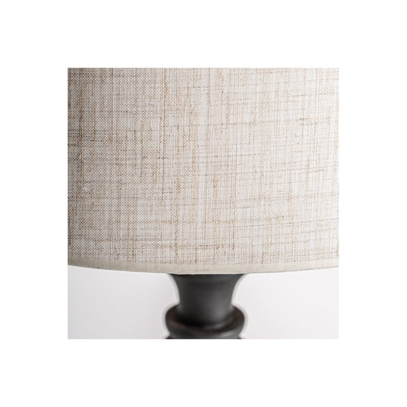 Lampe de table en terre cuite