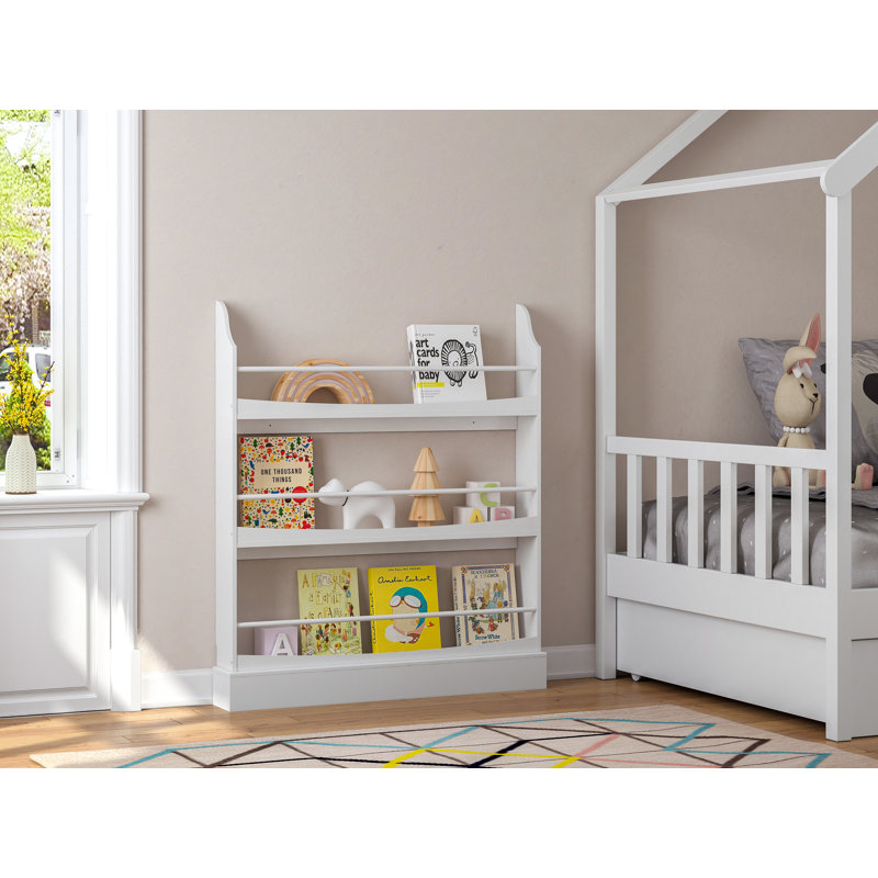 Mylan 44.5'' H X 38.5'' W Book Display, White