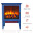 Ceven 17"  Freestanding Electric Fireplace Heater