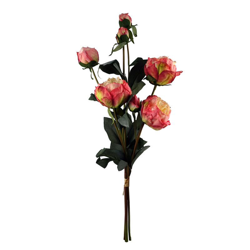 Plastic, Silk Artificial Arrangement, Pink