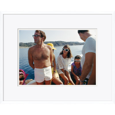 Slim Aarons "Celebrity Cruise" Photo Print