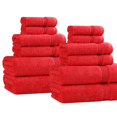 Guadlupe 12-Piece Egyptian Cotton Towel Set
