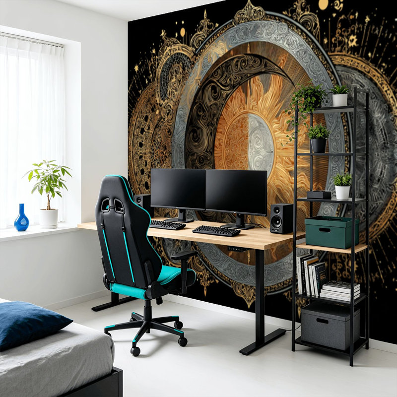 Adhésif mural amovible auto-adhésif et amovible, 68.88" L x 96" W