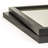 Delasha .875", EBONY HARDWOOD PICTURE FRAMES 2 Piece Set 4x5-542761609