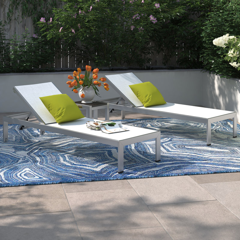 Shore 3 Piece Aluminum Set, Silver