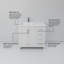 Meuble-lavabo décalé gauche L 36 po x P 22 po et miroir 34 po.-66637712-90699864
