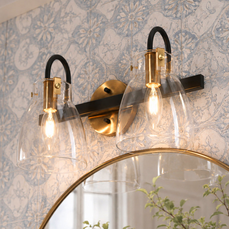 Grossberndt 1/2/3/4-Light Dimmable Vanity Light, 2