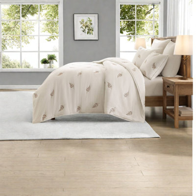 Cotton Floral Quilt Set
