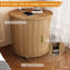 Table de bout cylindrique Mid Century