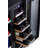 Sollevare Dual Zone 23.53 " Built-In and Freestanding 18 Bottle Wine & Beverage Refrigerator