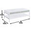 Mirage - Table basse - Blanc