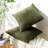 Corduroy Throw Pillow Covers,Soft Corduroy Couch Decorative Pillow Covers Windmill Textured Striped Cushion Cover,Set of 2-112511058-112511065
