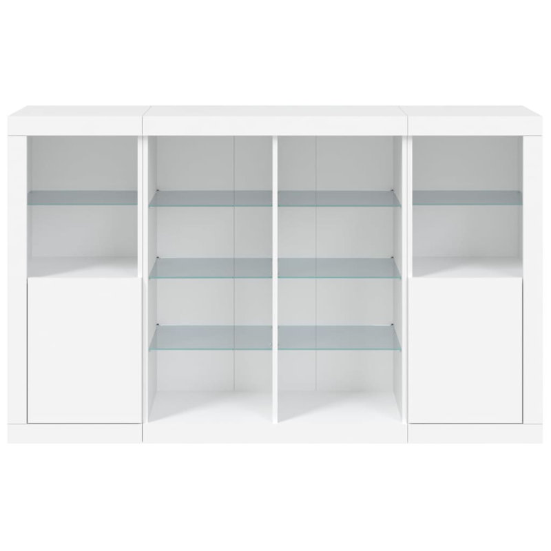 Azyra 163cm Sideboard, White