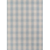 Marlborough Wool Plaid Area Rug in Blue