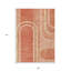Tapis extérieur lavable antidérapant 9 pi x 12 pi Salmon