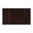 Rectangular 52-Inch Extension Dining Table, Cappuccino
