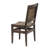18 " H Upholstered Solid Wood Side Chair Stacking