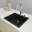 Évier de cuisine en composite Campino L 24 po x l 20 po Campino-61751950