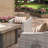 Bafra 5 Piece Sunbrella Outdoor Fire Chat Set - Maxim Beige