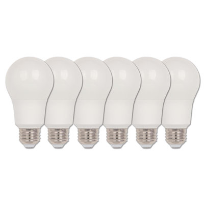 9 watts (équivalent à 60 watts), A19 DEL à intensité variable E26 / base moyenne (standard)
