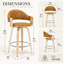 Wessels 36 po Tabouret de bar en H-125262710-125262711
