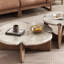 Table basse haut de gamme en marbre de luxe clair-112608722