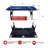 RACK Vega 6-Foot Folding Billiard/Pool Table (Blue)