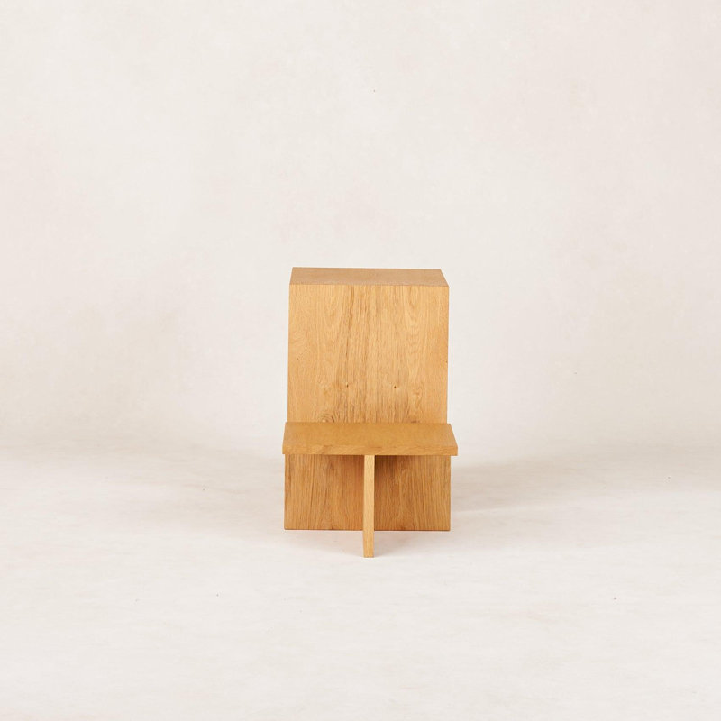 Valley Side Table, White Oak