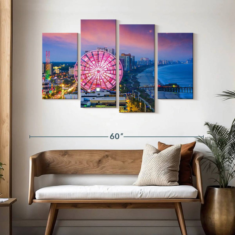 Lumières Nicci Myrtle Beach, H 32 po x l 52 po
